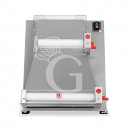 Stendipizza in inox con rulli paralleli in POM per pizza diam. 10/40 cm