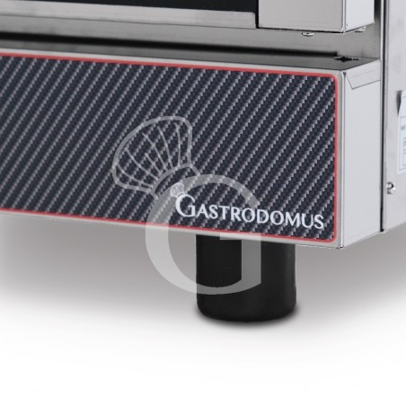 Forno elettrico per pasticceria, con umidificatore, comandi meccanici, porta a ribalta, monofase per 4 teglie 600x400 mm + GN1/1 Forno elettrico per pasticceria, con umidificatore, comandi meccanici, porta a ribalta, monofase per 4 teglie 600x400 mm + GN1/1