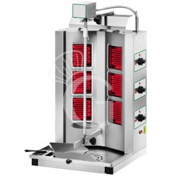 Gyros professionale elettrico 3+3 resistenze