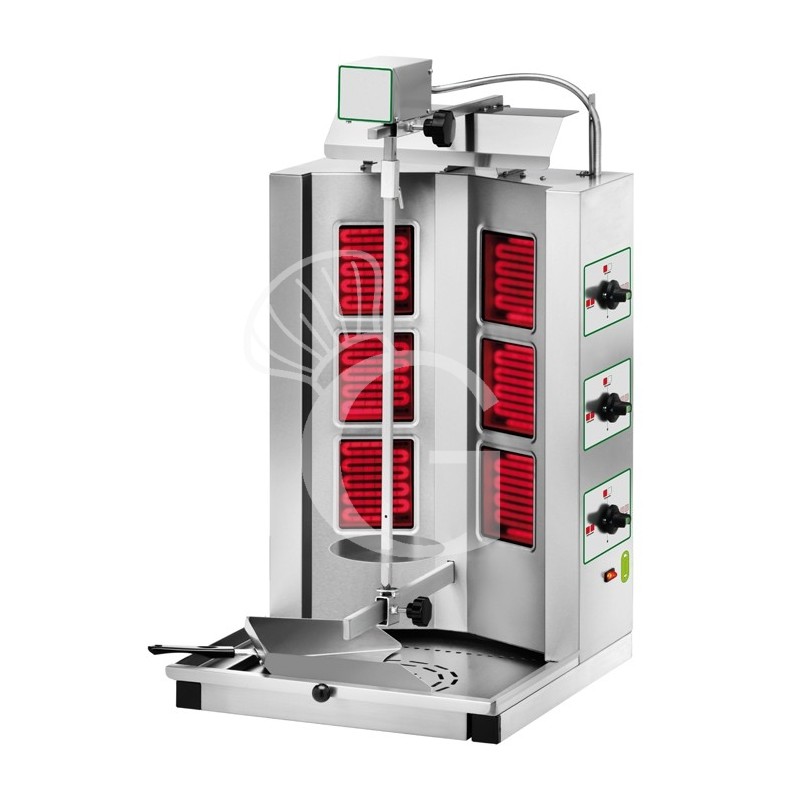 Gyros professionale elettrico 3+3 resistenze Gyros professionale elettrico 3+3 resistenze