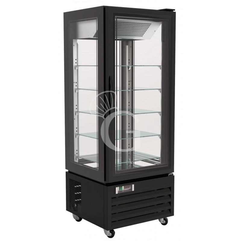 Espositore Refrigerato Ventilato Bibite color nero 431 LT +2°C / +8°C classe energetica C Espositore Refrigerato Ventilato Bibite color nero 431 LT +2°C / +8°C classe energetica C