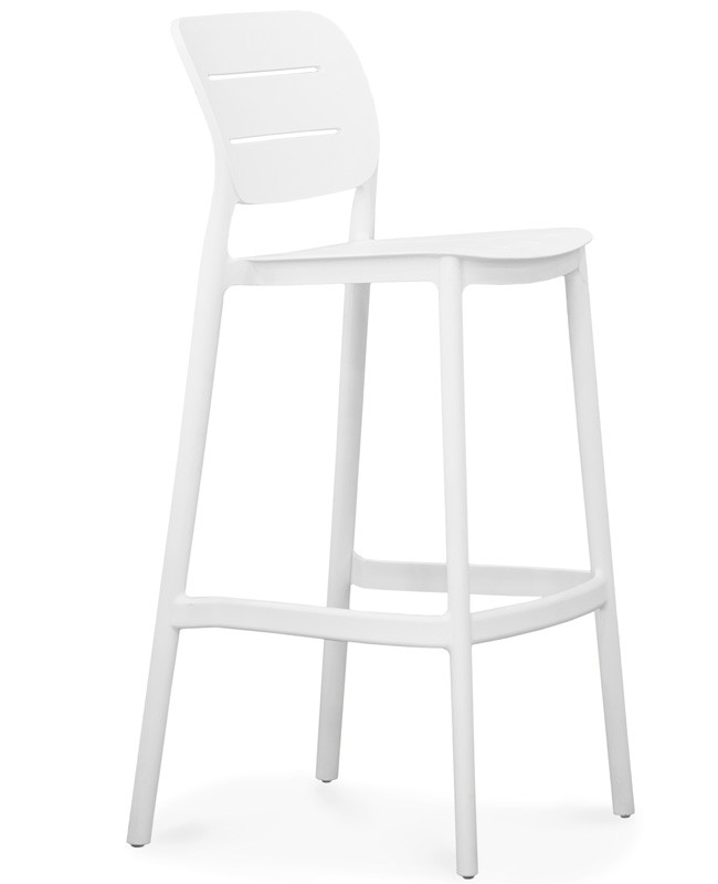 Sgabello con struttura in polipropilene - H 1040 mm