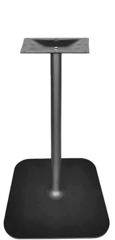 Base in metallo verniciato, piedini regolabili altezza 720 mm