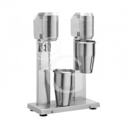 Mixer Frappè 2 bicchieri in acciaio inox 0,4 + 0,4 kW L 330 mm x P 160 mm x H 500 mm