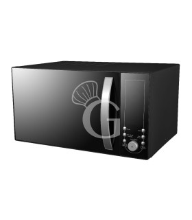 Forno a microonde con comandi digitali e piatto girevole - capacità 25 LT - 0,9 KW