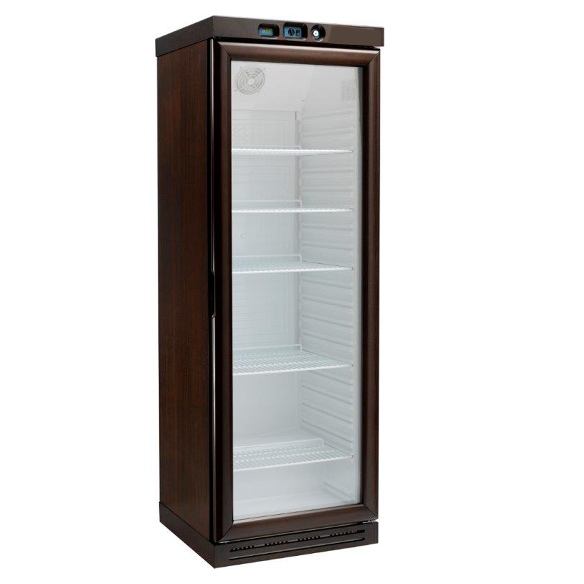Cantinetta per vini refrigerazione statica - capacità 310 LT - temp. +2°C/+8°C wengè