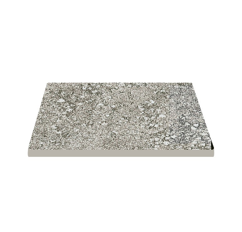 Piano quadrato in stratificato HPL, 700x700 mm, spessore 10 mm