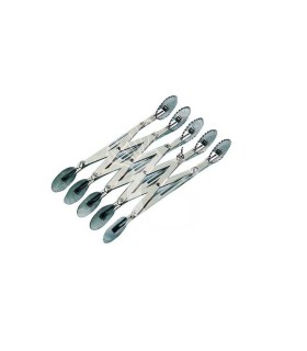 Tagliapasta inox ondulato 5 rulli