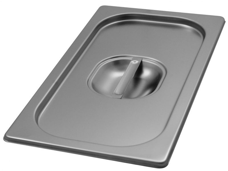 Coperchio in acciaio inox a tenuta GN1/3 325 mm x 175 mm