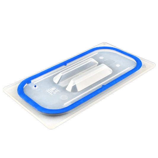 Coperchio in polipropilene a chiusura ermetica GN1/1 dimensioni L 530 mm x P 325 mm