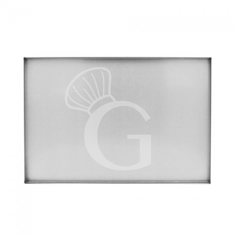 Teglia Rettangolare in alluminio L 600 mm x P 400 mm x H 20 mm Teglia Rettangolare in alluminio L 600 mm x P 400 mm x H 20 mm