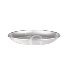 Vassoio per frutti di mare in acciaio inox Ø24 x H 4,5