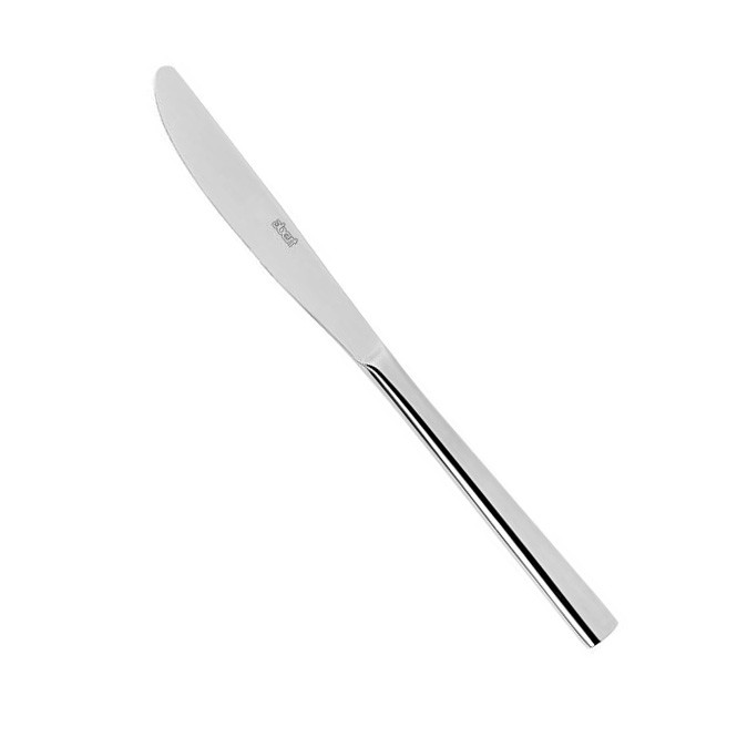 Coltello da tavola forgiato in acciaio inox L 222 mm