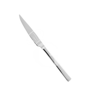 Coltello bistecca forgiato in acciaio inox L 220 mm
