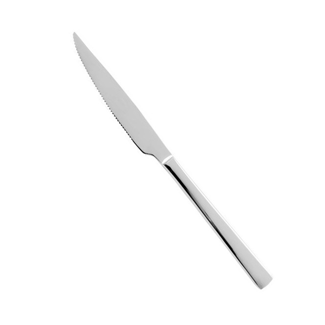 Coltello pizza forgiato in acciaio inox L 225 mm