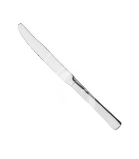 Coltello da tavola monoblocco in acciaio inox L 220 mm
