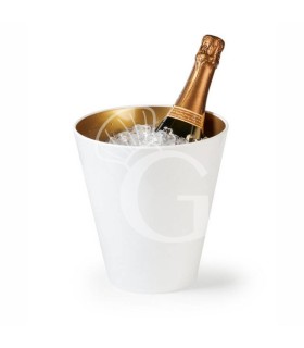 Secchiello per champagne in acrilico bicolor Ø190 x H 210 mm