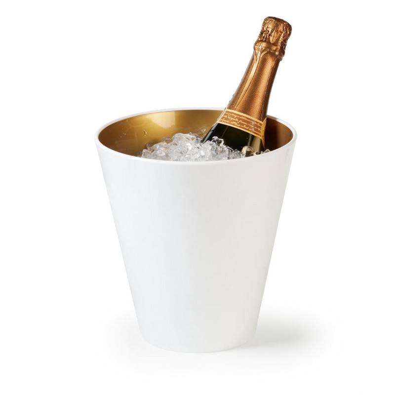 Secchiello per champagne in acrilico bicolor Ø190 x H 210 mm