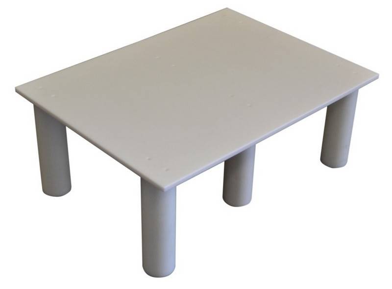 Pedana in polietilene L 1200 mm x P 800 mm x H 300 mm