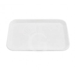 Vassoio antiassorbente per alimenti in SAN dimensioni L 420 mm x P 300 mm x H 12 mm