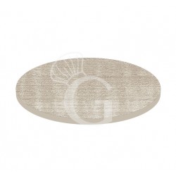 Piano rotondo in stratificato HPL sleek light grey, Ø 600 mm, spessore 10 mm