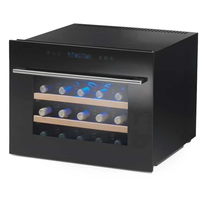 Cantina Vino da incasso Ventilata 53 LT 7 ripiani 24 bottiglie +5°C/+19°C
