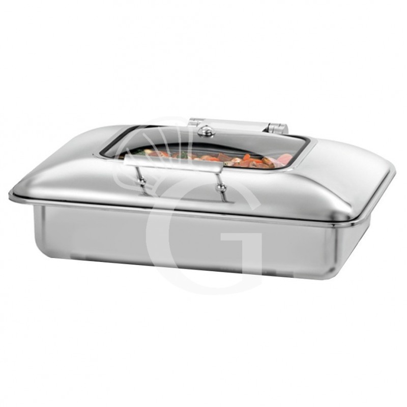 Chafing Dish con coperchio GN1/1 per induzione L 580 x P 420 x H 205 mm