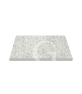Piano quadrato in stratificato HPL brooklyn light, 600x600 mm, spessore 10 mm