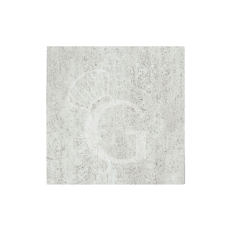 Piano quadrato in stratificato HPL brooklyn light, 600x600 mm, spessore 10 mm