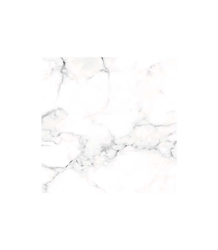 Piano quadrato in stratificato HPL statuario, 600x600 mm, spessore 10 mm