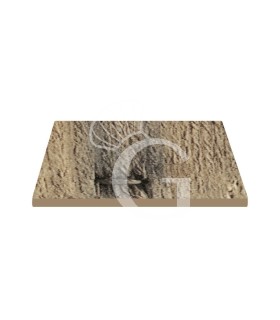 Piano quadrato in stratificato HPL apple crates, 600x600 mm, spessore 10 mm