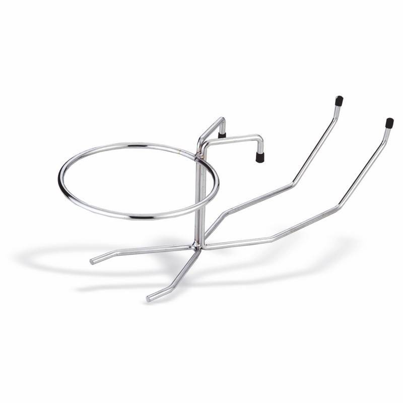 Supporto da tavolo in inox per secchiello champagne L 180 mm x P 520 mm x H 170 mm