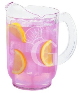 Brocca in policarbonato trasparente 1,8 Lt