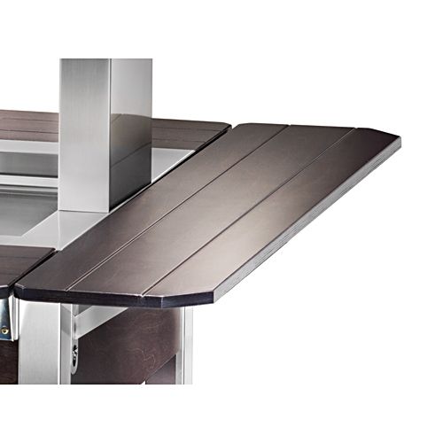 Mensola frontale, ribaltabile 4x1/1 GN con scorrivassoi