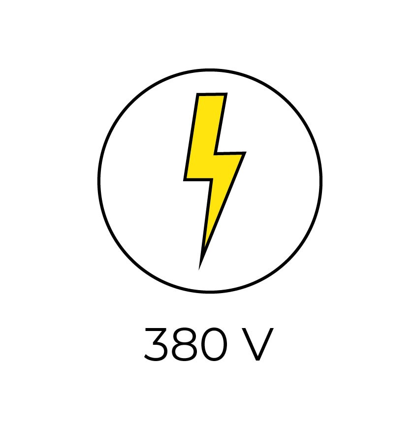 Alimentazione 380V a cavo libero