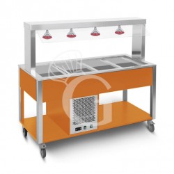 Carrello per buffet caldo...