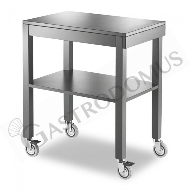 Carrello di servizio laccato L 700 mm x P 450 mm x H 840 mm