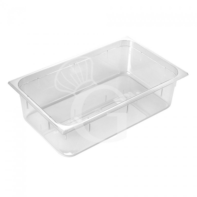Contenitore impilabile GN1/1 in policarbonato - 530 mm x 325 mm x H 150 mm