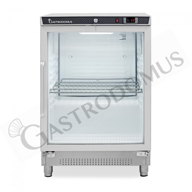 Armadio Refrigerato Statico in inox porta vetro -2°C/+8°C 103 LT Armadio Refrigerato Statico in inox porta vetro -2°C/+8°C 103 LT