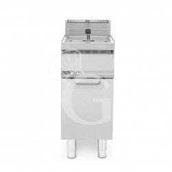 Friggitrice Professionale a gas su armadio chiuso 1 vasca 20 LT 15.5 Kw