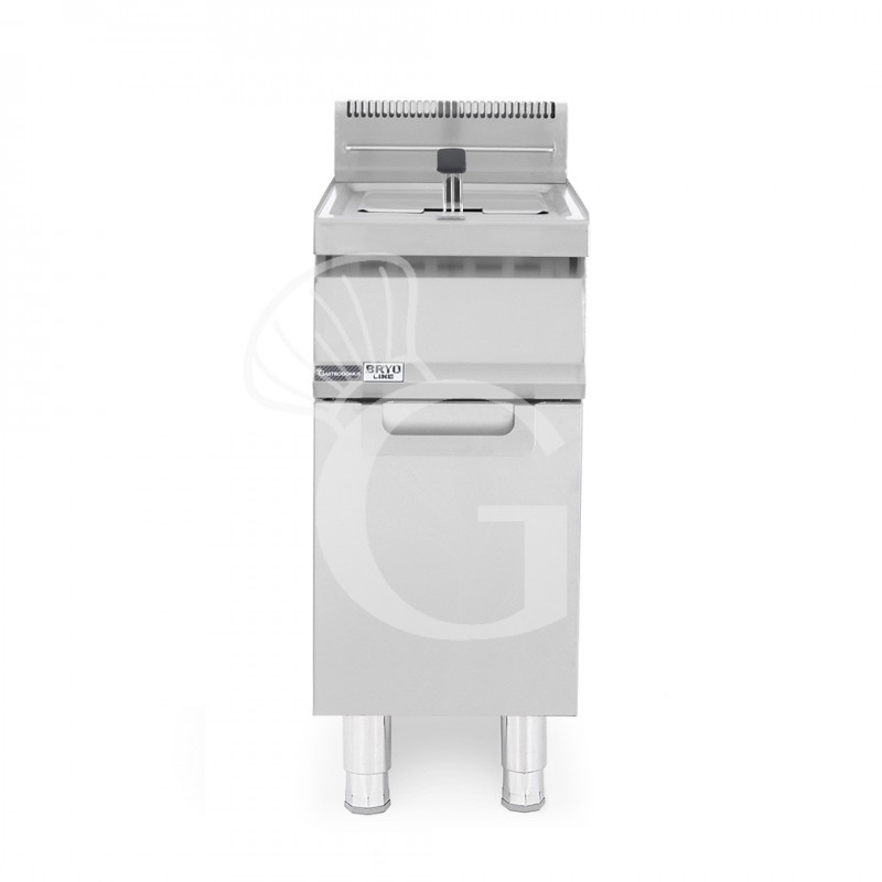 Friggitrice Professionale a gas su armadio chiuso 1 vasca 20 LT 15.5 Kw Friggitrice Professionale a gas su armadio chiuso 1 vasca 20 LT 15.5 Kw