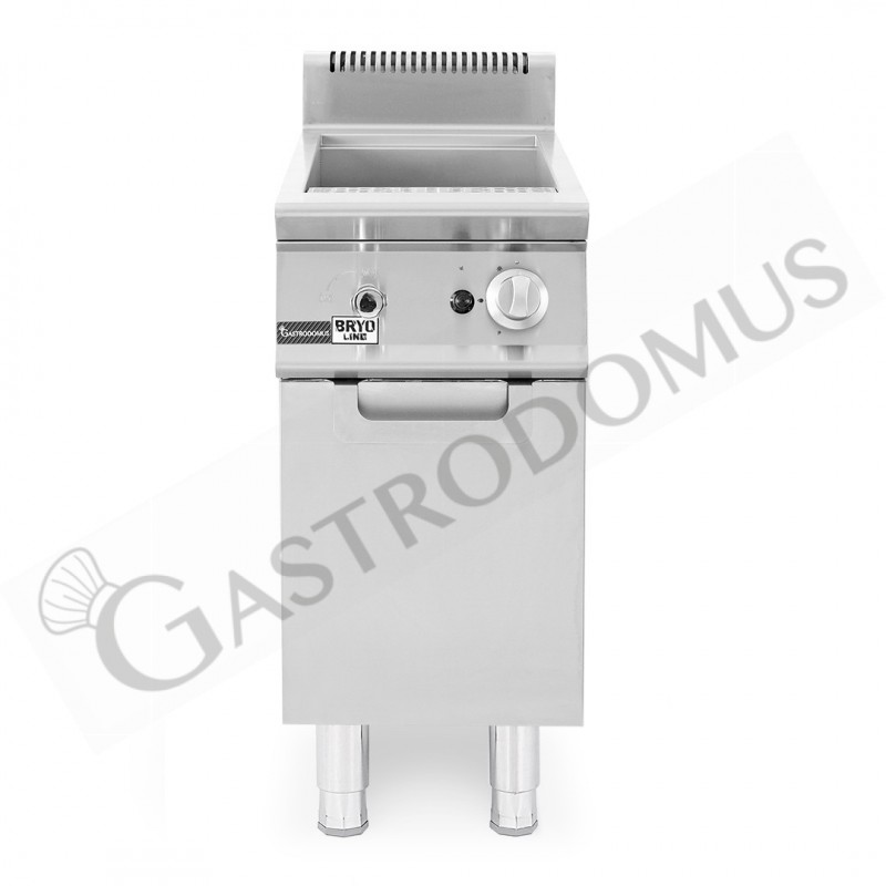 Cuocipasta professionale a gas su mobile chiuso 1 vasca 40 LT