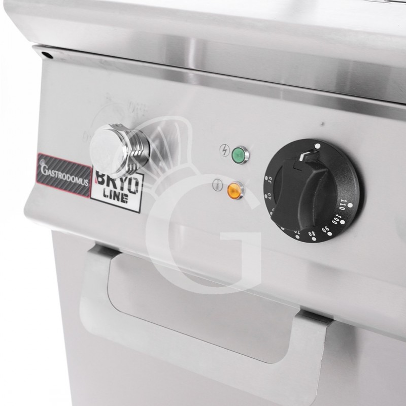 Cuocipasta professionale elettrico su mobile chiuso 1 vasca 40 LT