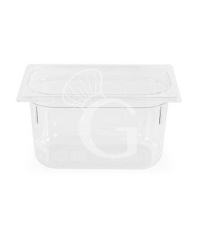 Contenitore impilabile GN1/4 in policarbonato - 265 mm x 162 mm x H 150 mm