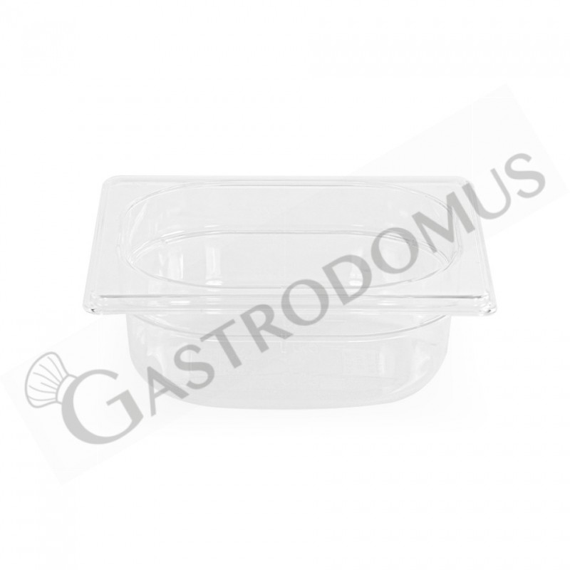 Contenitore impilabile GN1/9 in policarbonato - L 108 mm x P 176 mm x H 100 mm Contenitore impilabile GN1/9 in policarbonato - L 108 mm x P 176 mm x H 100 mm