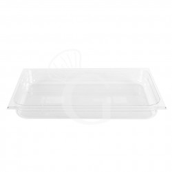 Contenitore impilabile GN1/1 in policarbonato - 530 mm x 325 mm x H 65mm