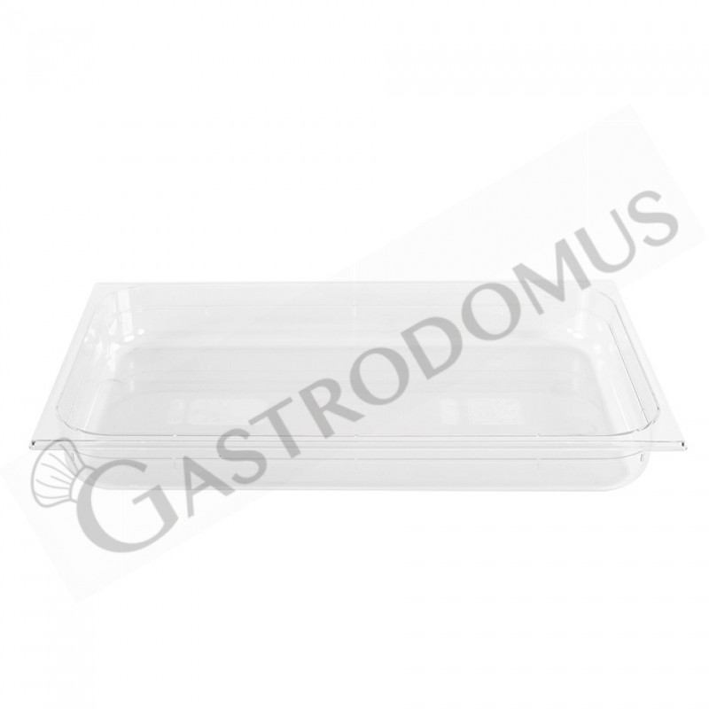 Contenitore impilabile GN1/1 in policarbonato - 530 mm x 325 mm x H 65mm Contenitore impilabile GN1/1 in policarbonato - 530 mm x 325 mm x H 65mm