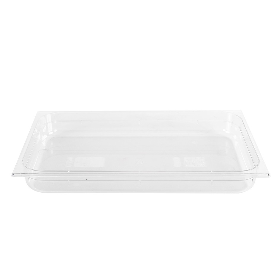 Contenitore impilabile GN1/1 in policarbonato - 530 mm x 325 mm x H 65mm