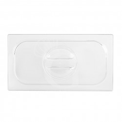 Coperchio in policarbonato GN1/3 dimensioni L 325 x P 175 mm