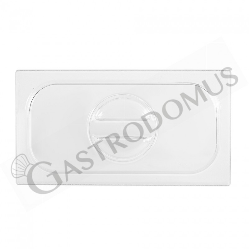Coperchio in policarbonato GN1/3 dimensioni L 325 x P 175 mm Coperchio in policarbonato GN1/3 dimensioni L 325 x P 175 mm